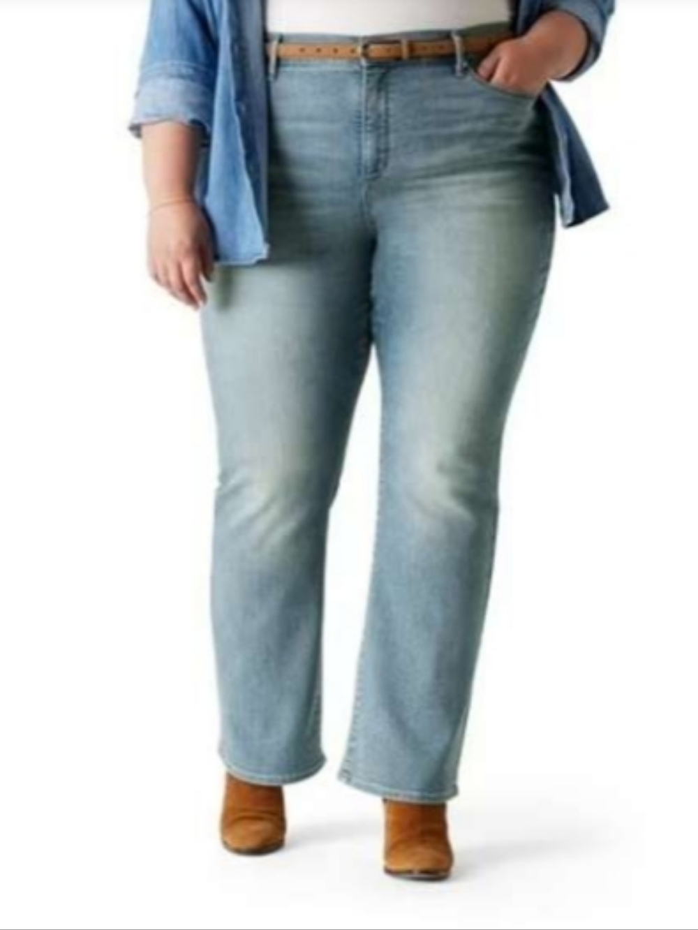 Levi Strauss Signature Women's and Women's Plus Mid Rise Slimming Bootcut. 20M